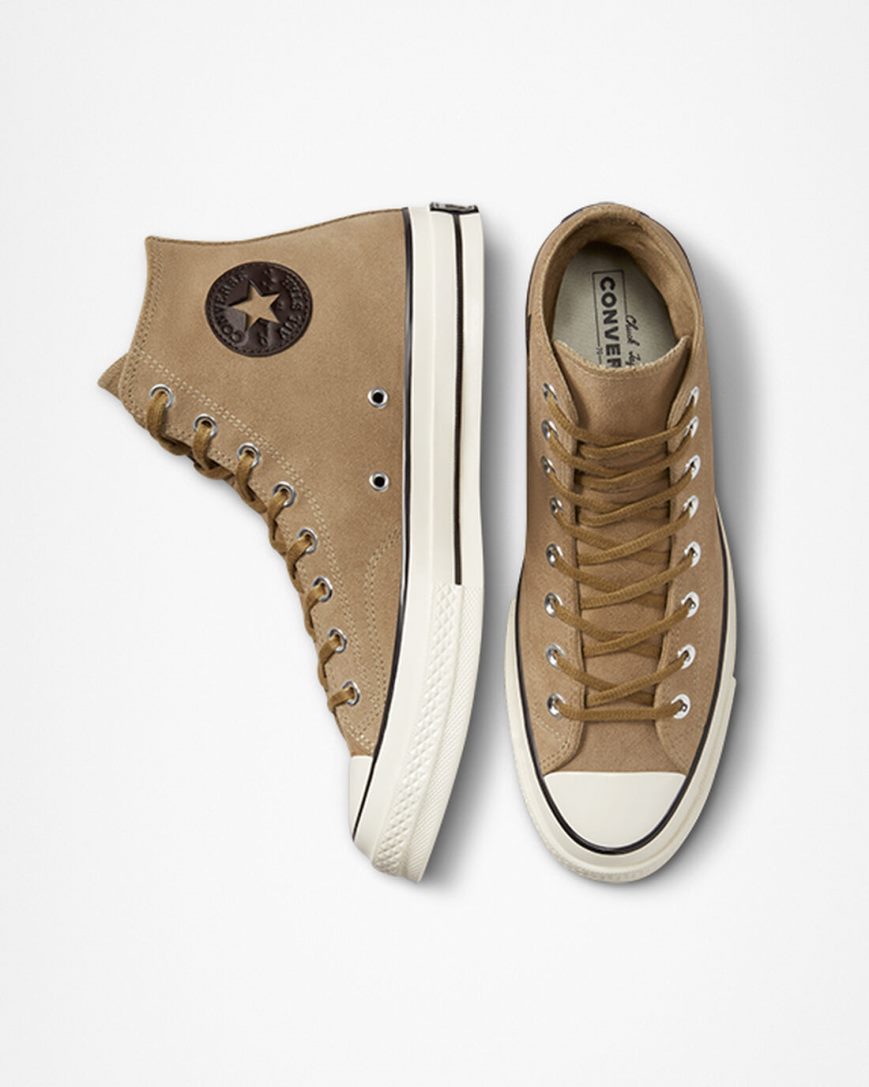 Tenisky Vysoke Converse Chuck 70 Semisove Panske Hnede Čierne | SK CQIXO6